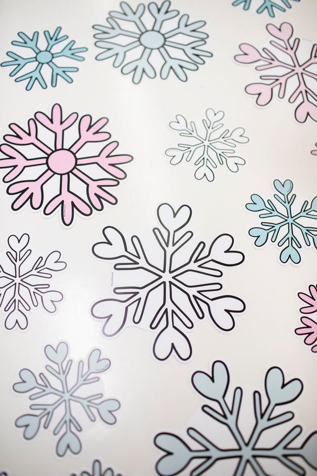 Printable Winter in Stars Hollow Door Decor Bulletin Board Set and Cutouts Bundle