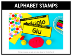 Editable Name Practice Fine Motor Name Activities Alphabet Stamps Name Mats