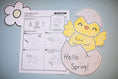 Load image into Gallery viewer, Printable April Hatching Chick Craft

