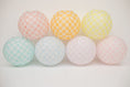 Load image into Gallery viewer, Pastel Gingham Lantern 3 Pack | A Year In Pastel
