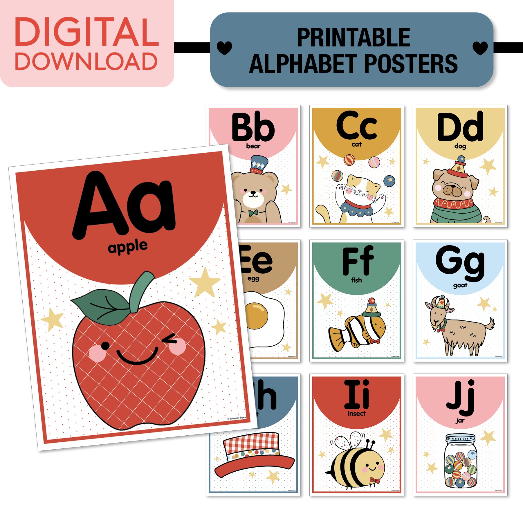 No Prep No Cut Classroom Decor Bundle | Storybook Circus