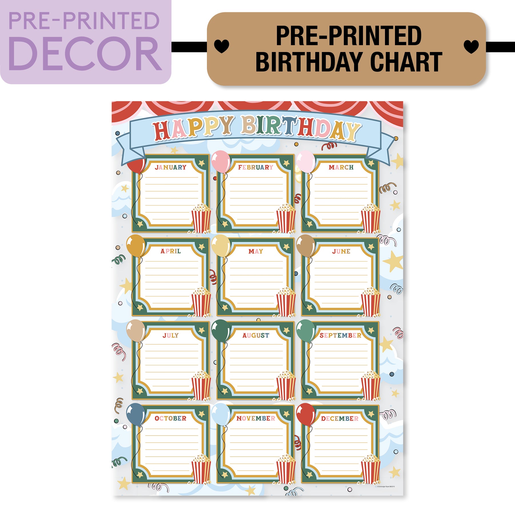 No Prep No Cut Classroom Decor Bundle | Storybook Circus