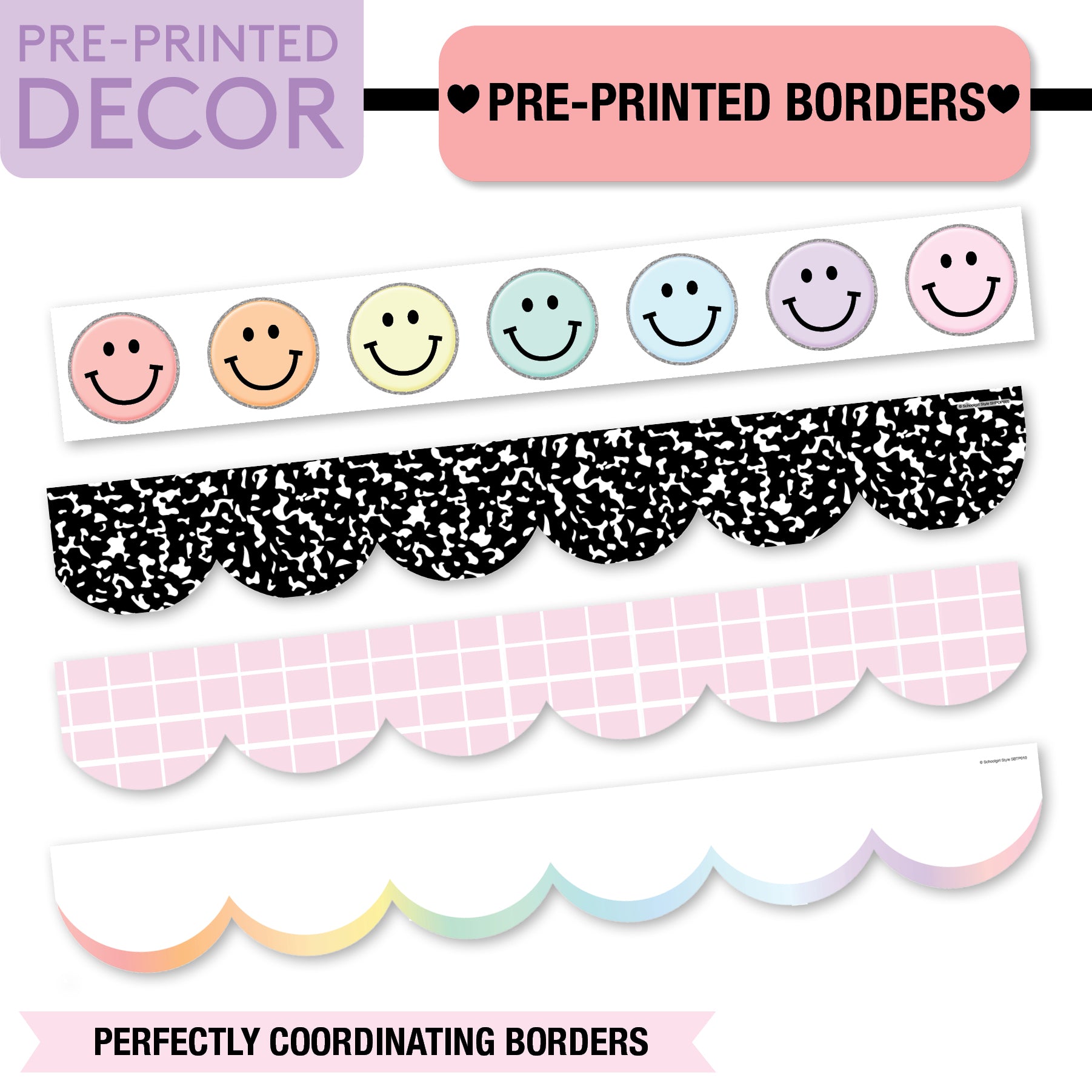 No Prep No Cut Classroom Decor Bundle | Saved By The Pastel