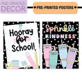 Load image into Gallery viewer, No Prep No Cut Classroom Decor Bundle | Saved By The Pastel
