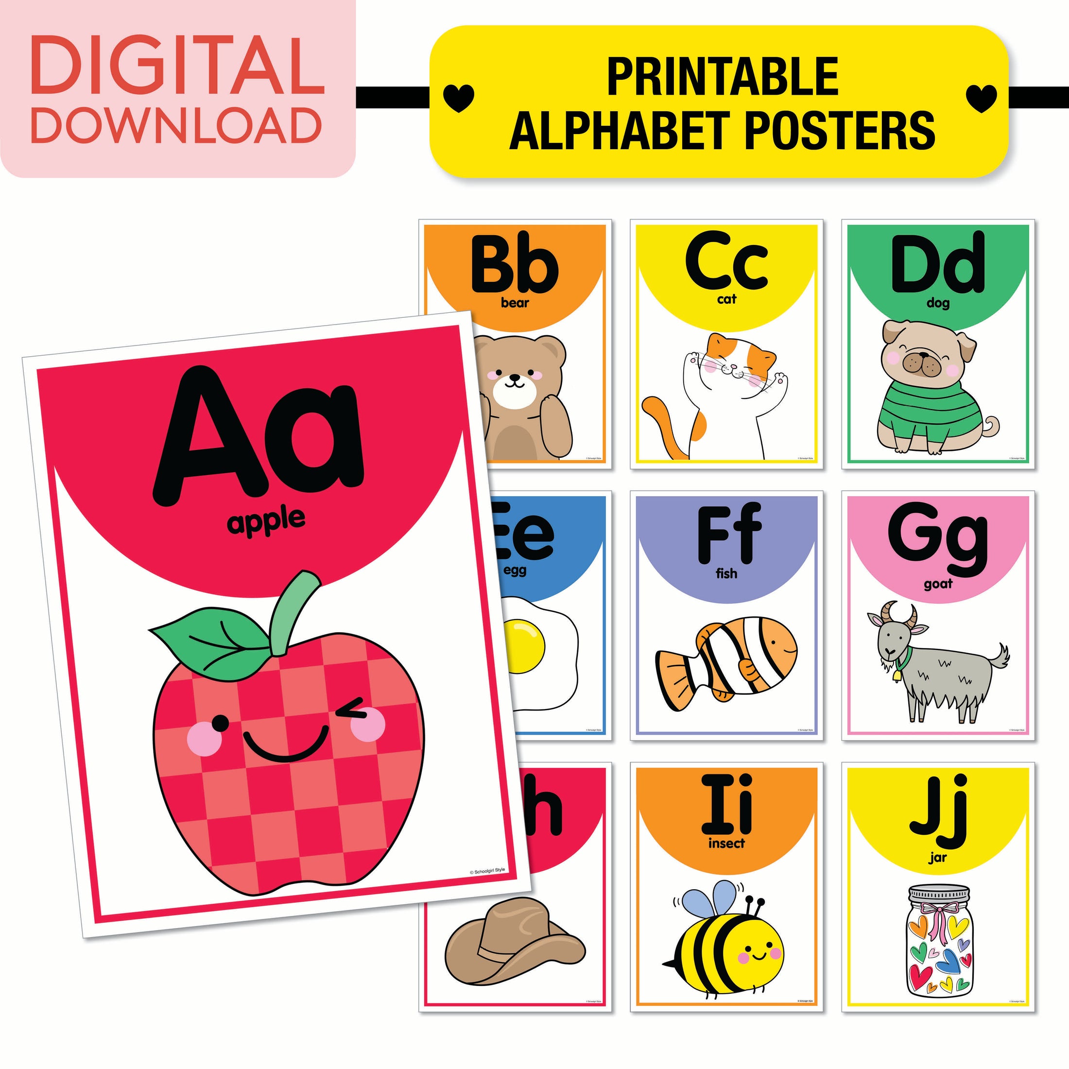 No Prep No Cut Classroom Decor Bundle | School Days