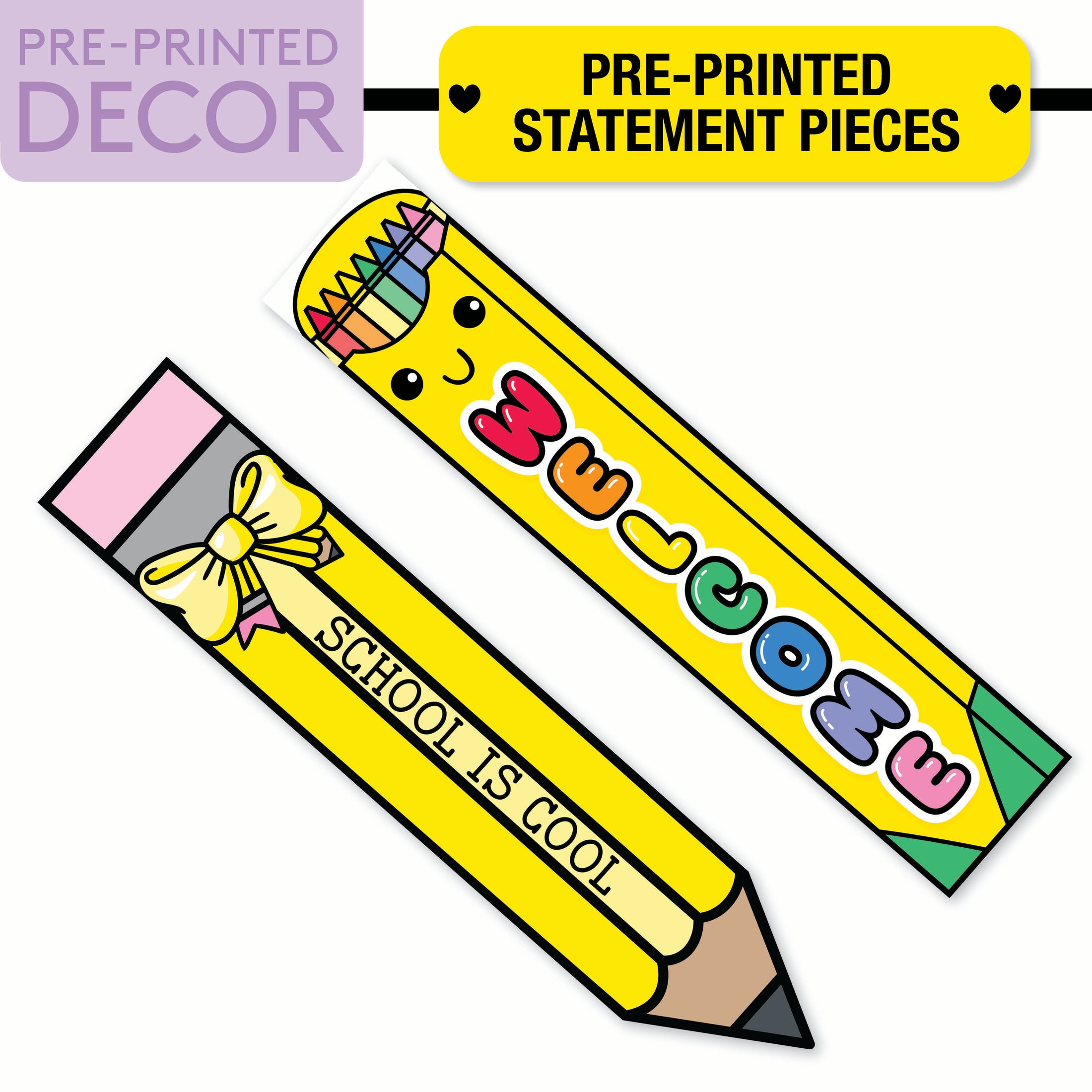 No Prep No Cut Classroom Decor Bundle | School Days