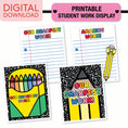 Load image into Gallery viewer, No Prep No Cut Classroom Decor Bundle | School Days
