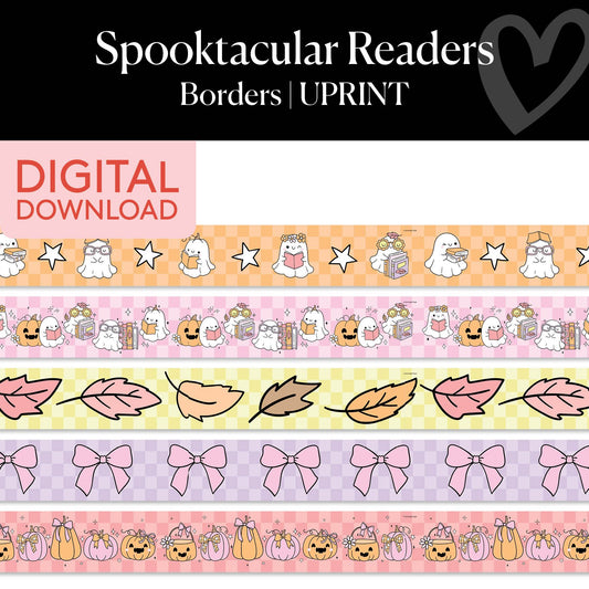 Printable Halloween Borders | Spooktacular Readers