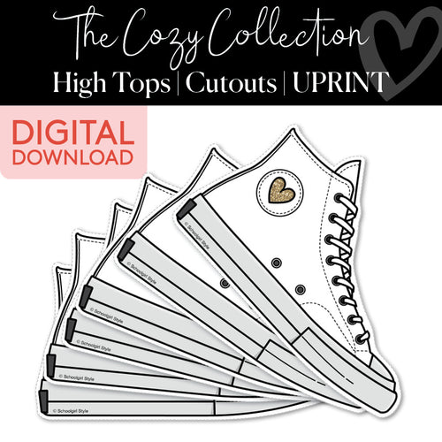 The Cozy Collection High Tops Cutouts