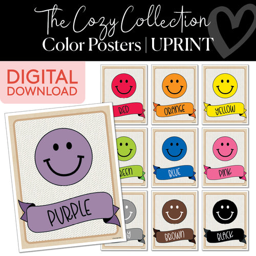The Cozy Collection Color Posters UPRINT 