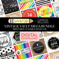Load image into Gallery viewer, Schoolgirl Style x Carson Dellosa Vintage Classroom Decor Printable Mega Bundle
