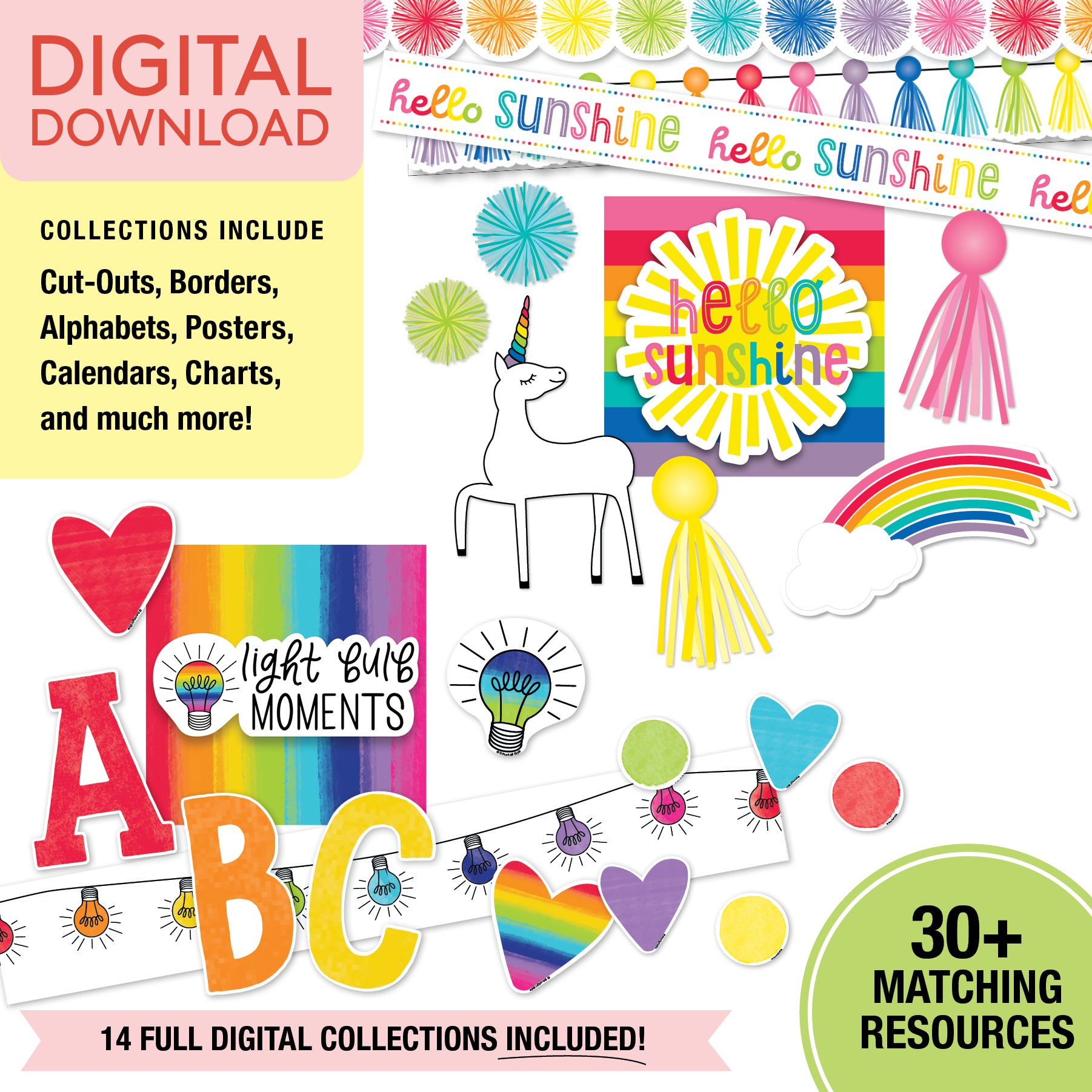 Schoolgirl Style x Carson Dellosa Vintage Classroom Decor Printable Mega Bundle