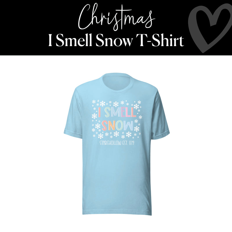 I Smell Snow T-Shirt | Gilmore Girls | Holiday Shirt | Teacher Outfit