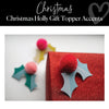 Christmas Holly Gift Topper Accents │ Christmas Decor │ Schoolgirl Style