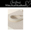 White Pearl Headband │ Summer | Clothing │ Schoolgirl Style