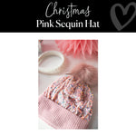 Pink Sequin Hat │ Christmas | Clothing │ Schoolgirl Style