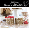 Gingerbread Food Cups | Christmas | Paper Goods | Schoolgirl Style