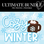 Cozy Winter Bundle | Cozy Winter | Ultimate Classroom Decor Bundle | Decor to Your Door and UPRINT