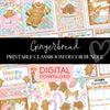 Oh Snap | Pastel Gingerbread | Christmas | Full Printable Classroom Decor Bundle | Schoolgirl Style