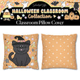 Load image into Gallery viewer, Halloween Pastel Kitty Cutie Classroom Pillow Cover | A Year In Pastel
