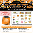 Load image into Gallery viewer, Printable Halloween October Whiteboard Kit | 90s Teacher
