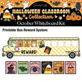 Load image into Gallery viewer, Printable Halloween October Whiteboard Kit | 90s Teacher

