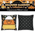 Load image into Gallery viewer, Candy Corn Cutie Halloween Classroom Pillow Cover | 90s Teacher

