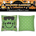 Load image into Gallery viewer, Sweet Little Frankie Halloween Classroom Pillow Cover | 90s Teacher
