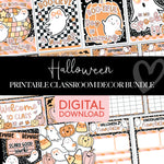 halloween printable classroom decor