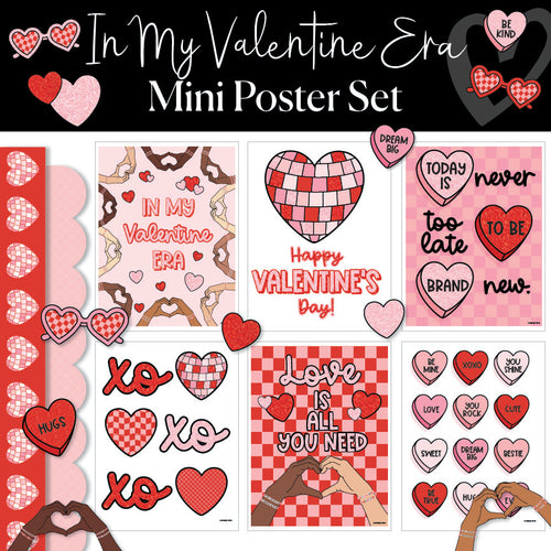 In My Valentine Era Mini Poster Set by UPRINT