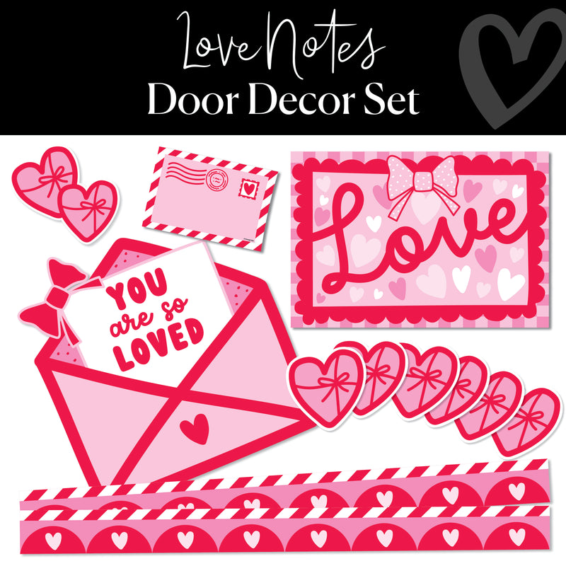 Valentine's Day Door Decor Set