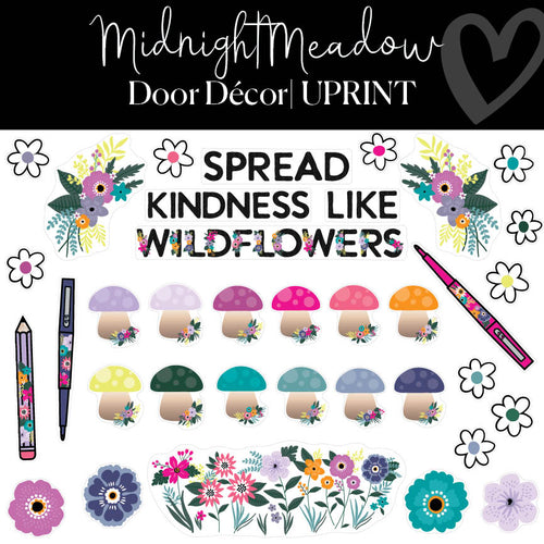 Door Decor Minight Meadow by UPRINT