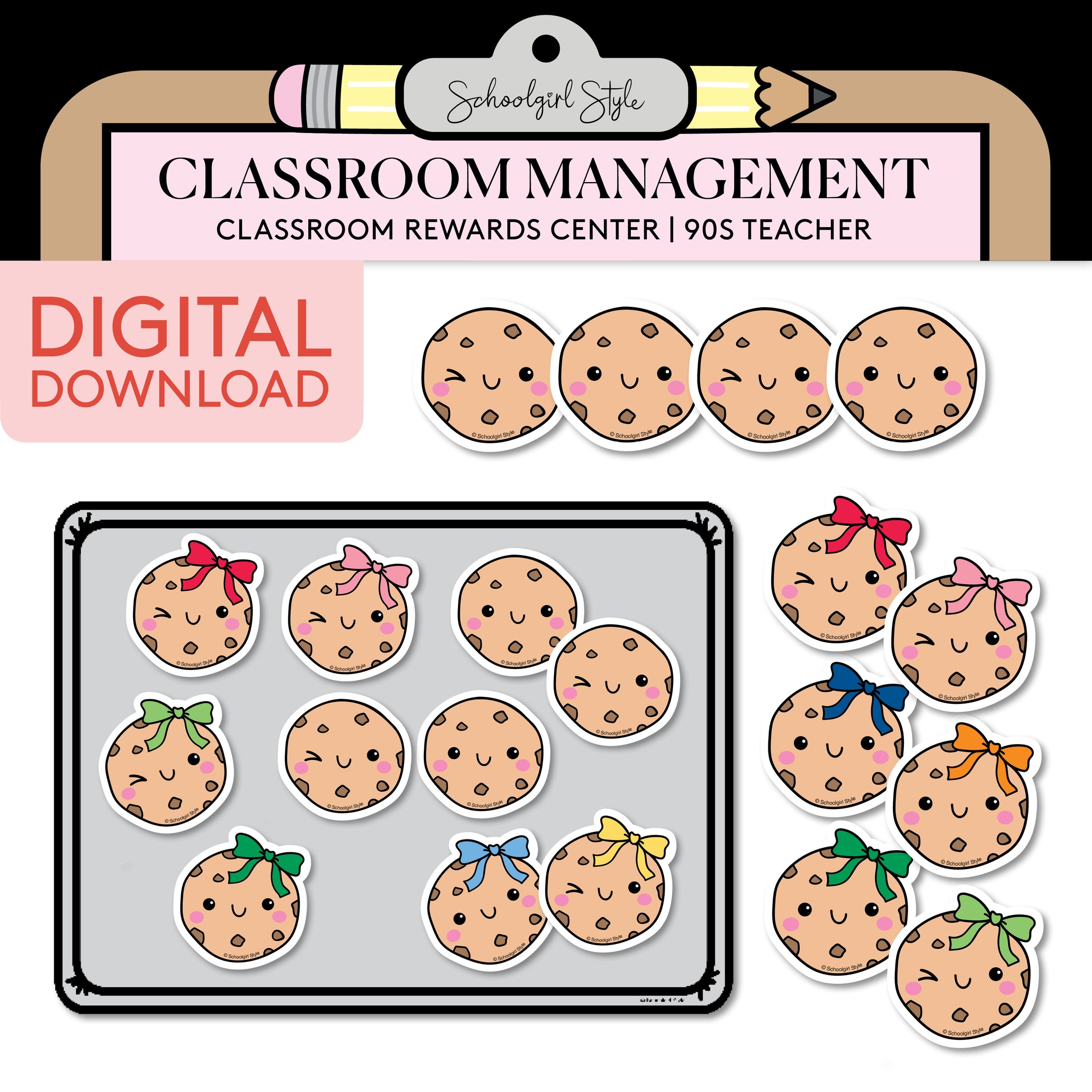 Printable Classroom Rewards Systems | 90s Teacher