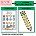 Load image into Gallery viewer, Printable Ultimate Classroom Management and Organization Bundle | 90s Teacher
