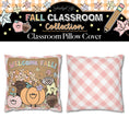 Load image into Gallery viewer, Welcome Fall Pastel Harvest Classroom Pillow Cover | A Year In Pastel
