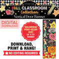 Load image into Gallery viewer, Printable Hello Fall Vertical Walgreens Ready Kraft Style Banner | 90s Teacher
