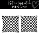 Retro Hopscotch Pillow Cover