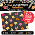 Load image into Gallery viewer, 90s Teacher Gingham Leaves Classroom Mat by Schoolgirl Style
