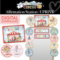Load image into Gallery viewer, Printable Vintage Affirmation Station | Storybook Circus
