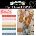 Load image into Gallery viewer, Printable Vintage Paper Chains | Storybook Circus
