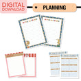 Load image into Gallery viewer, Printable Teacher Planner | Storybook Circus
