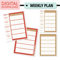 Load image into Gallery viewer, Printable Teacher Planner | Storybook Circus
