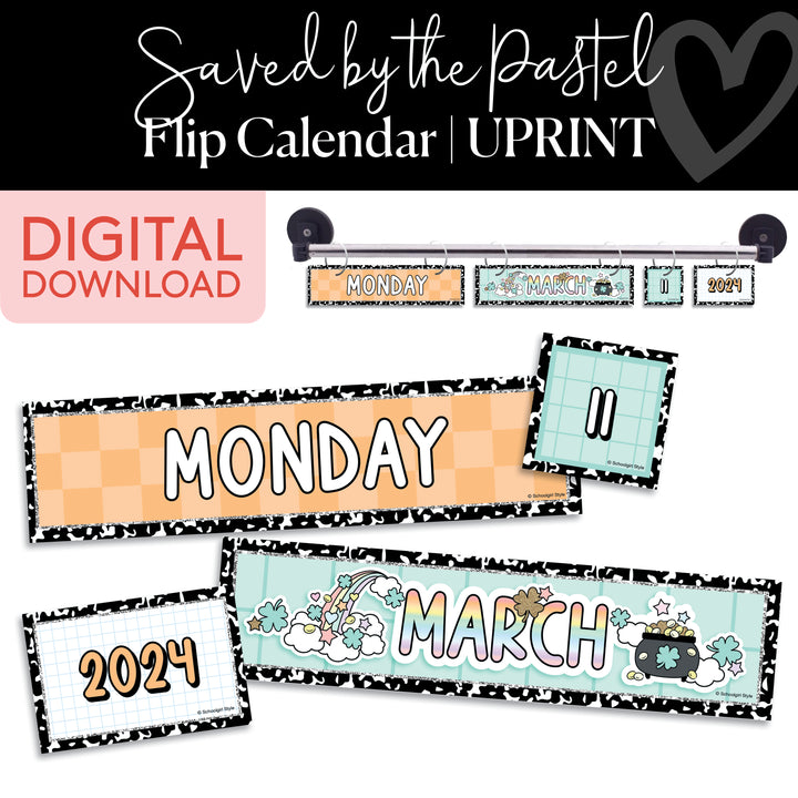 Printable Classroom Calendars – Schoolgirl Style printable-classroom-calendars-schoolgirl-style