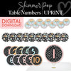 Shimmer Pop Classroom table numbers