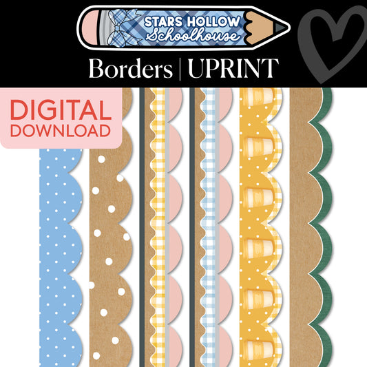 Printable Cozy Border Bundle 1 | Stars Hollow Schoolhouse