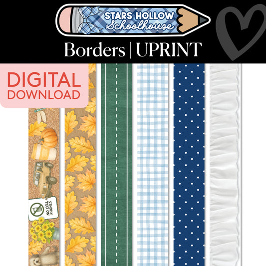 Printable Cozy Border Bundle 2 | Stars Hollow Schoolhouse