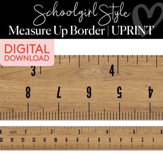 Printable Cozy Measure Up Border | Stars Hollow Schoolhouse