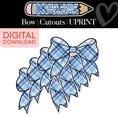 Load image into Gallery viewer, Printable Cozy Plaid Bow Cutouts | Stars Hollow Schoolhouse
