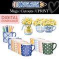 Load image into Gallery viewer, Printable Cozy Mugs Cutouts | Stars Hollow Schoolhouse
