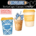 Load image into Gallery viewer, Printable Cozy To Go Cups Cutouts | Stars Hollow Schoolhouse
